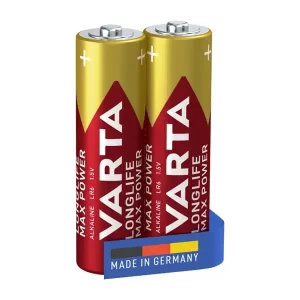 باتری قلمی پک دو تایی مدل VARTA LONGLIFE MAX POWER