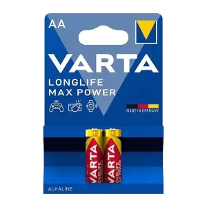 باتری قلمی پک دو تایی مدل VARTA LONGLIFE MAX POWER 2AA