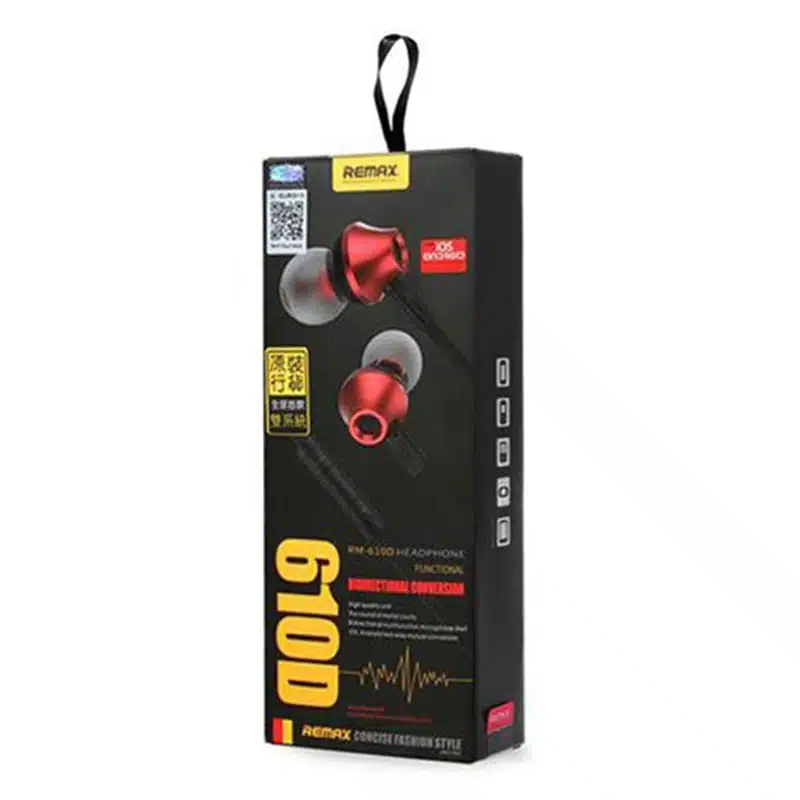 هندزفری سیمی پورت آیفون REMAX RM-610Di
