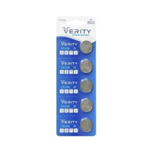 باتری سکه ای وریتی مدل VERITY CR2016 بسته 5 عددی