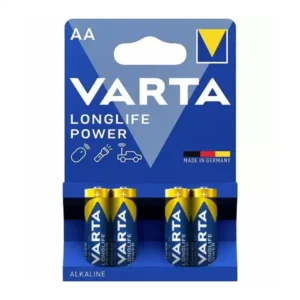 باتری قلمی پک 4عددی VARTA LONGLIFE POWER