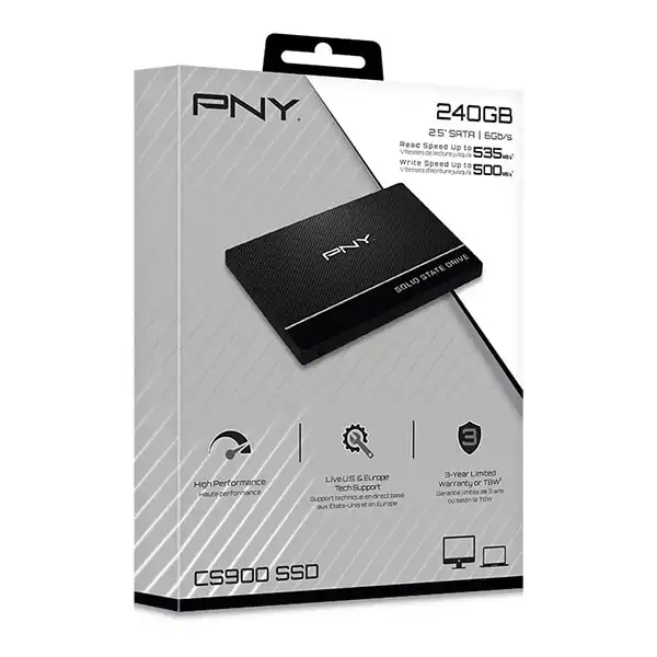 هارد اینترنال اس اس دی مدل SSD PNY CS900 240GB
