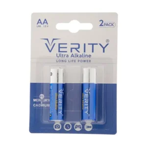 باتری قلمی پک دار دو عددی مدل VERITY LR6-U Ultra Alkaline
