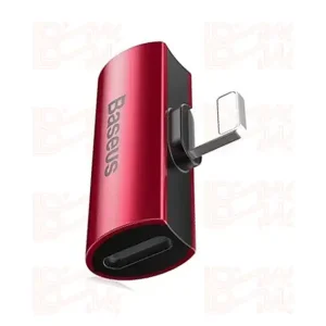 تبدیل فیش آیفون به فیش شارژ و هندزفری مدل BASEUS CAL46-S1