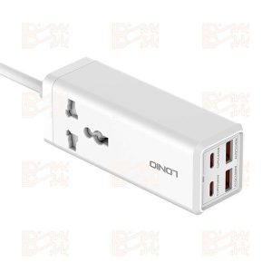 چندراهی برق و 4 پورت مدل LDNIO SC1418