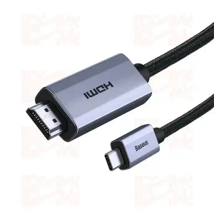 کابل تصویر TYPE-C TO HDMI BASEUS WKGQ010001 1M