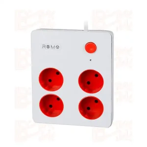 چندراهی برق چهار خانه مدل ROMO NORMAL 1.5M