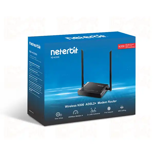 مودم ADSL2 مدل NETERBIT ND-4230N