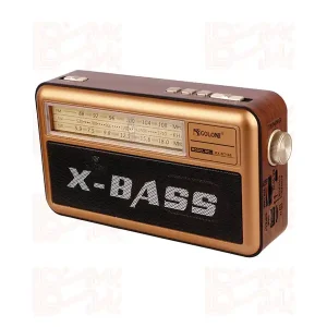 اسپیکر بلوتوثی رادیو GOLON X-BASS RX-BT168