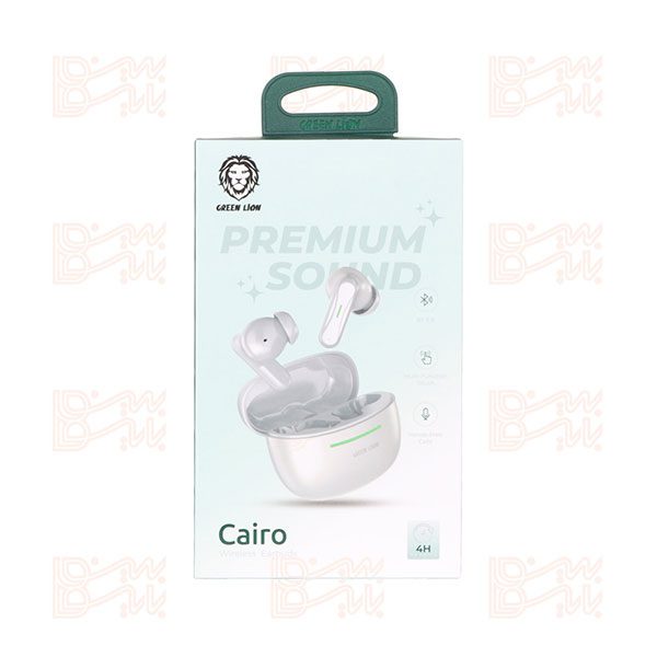 هندزفری بلوتوثی دوگوش مدل GREEN LION CAIRO GNCAITWS23GY