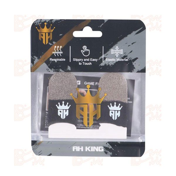 دستکش بازی (انگشتی) AH KING سیلور کد 2