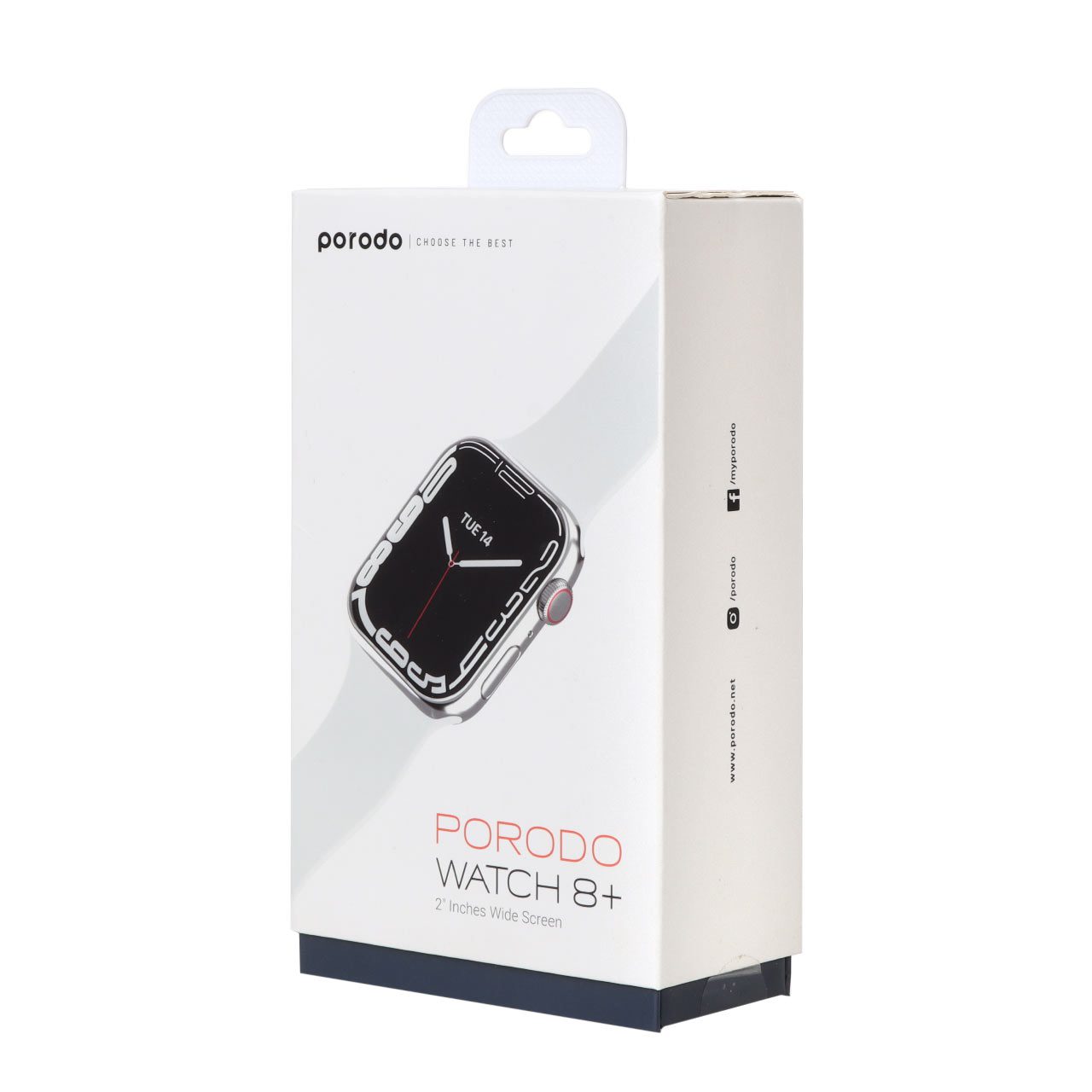 ساعت هوشمند PORODO WATCH 8+ PD-SW8PALU-SL