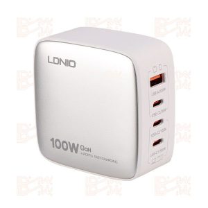 شارژر چهار پورت فست مدل LDNIO Q408 5A QC4.0 PD 100W