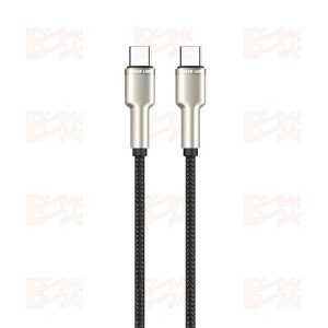 کابل شارژ TYPE-C TO TYPE-C مدل GREEN LION GN60BRC2CBK 60W