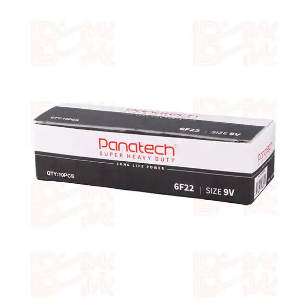 باتری کتابی مدل PANATECH SUPER HEAVY DUTY 6F22 9V