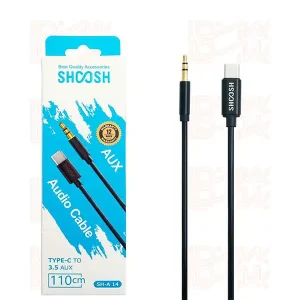 جک صدا (کابل صدا) AUX TO TYPE-C SHOOSH SH-A 14