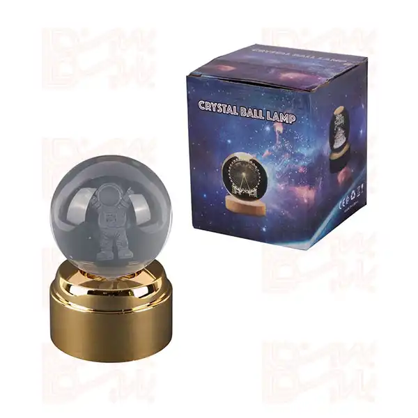گوی چراغ دار گردان G5 CRYSTAL BALL 7CM