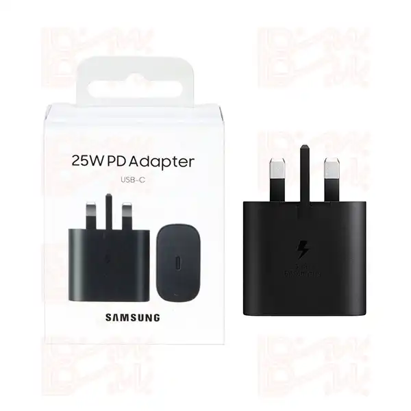 شارژر سه پین فست و PD تک پورت TYPE-C SAMSUNG T2510 25W