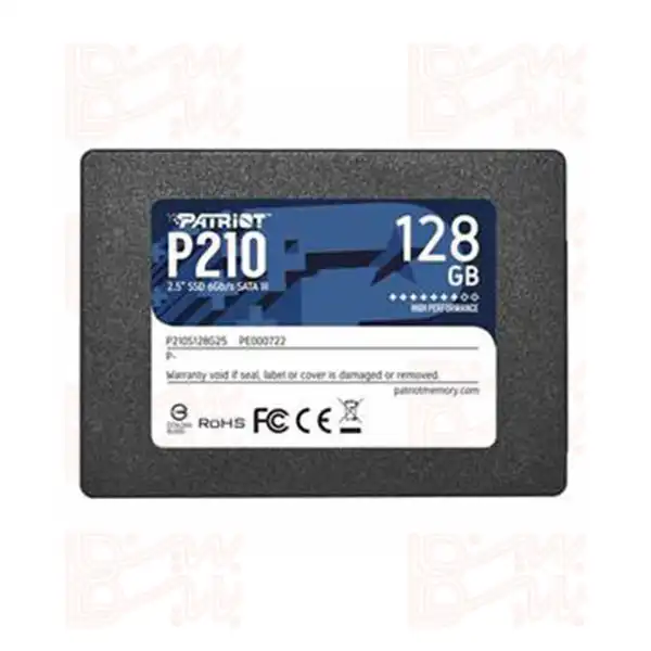 هارد اینترنال مدل PATRIOT P210 2.5 SSD 6G/S SATA 128GB