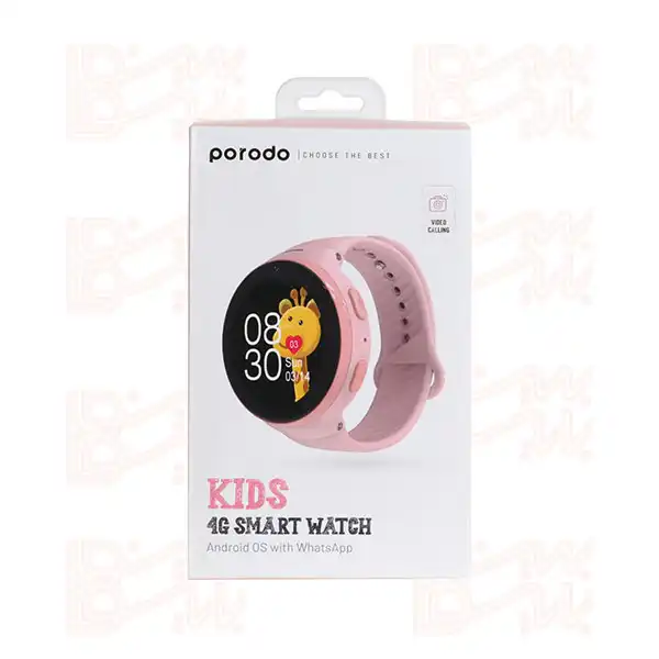 ساعت هوشمند مدل PORODO KIDS 4G SMART WATCH PD-KDSWT-PK