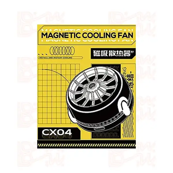 فن خنک کننده رادیاتوری گوشی CX04