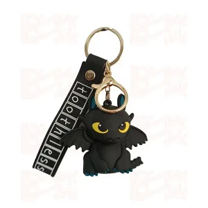 آویز جاکلیدی سلیکونی طرح اژدها بی دندون