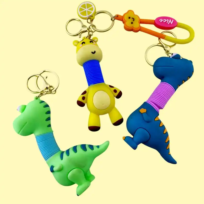 آویز جاکلیدی سیلیکونی گلد فنری (2) آویز جاکلیدی سیلیکونی گلد فنری