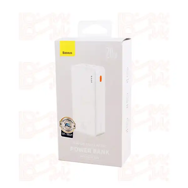 پاوربانک فست شارژ PD BASEUS AIRPOW PPQD090102 20W 30000mAh