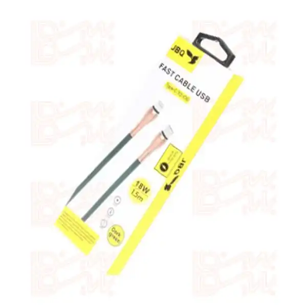 کابل شارژر فست TYPE-C TO LIGHTNING JBQ CB-12P1 1.5M