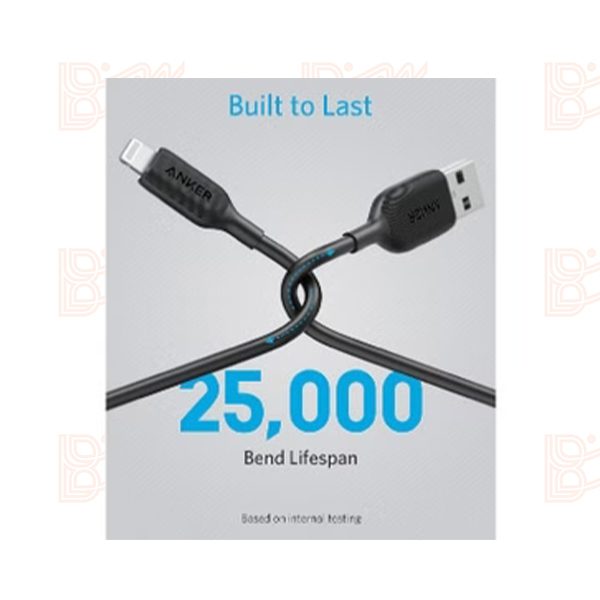 کابل شارژر آیفون مدل ANKER POWERLINE III A8813