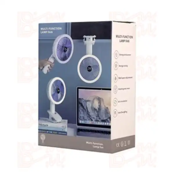 پنکه رومیزی شارژی MULTY FANCTION FAN