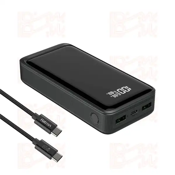 PD HATRON HPB2055G QC 100W 20000mAh پاوربانک فست شارژ PD HATRON HPB2055G QC 100W 20000mAh