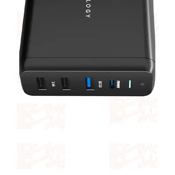 شارژر چهار پورت فست PD POWEROLOGY PWCUQC001 75W