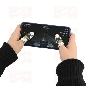 دستکش بازی (انگشتی) AH KING سیلور S کد 3