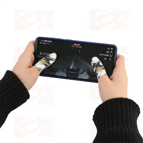 AH KING دستکش بازی (انگشتی) AH KING سیلور S کد 3