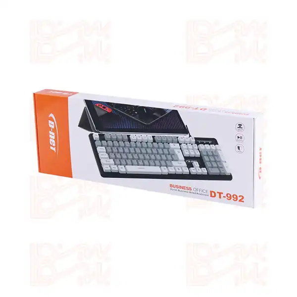 کیبورد با سیم گیمینگ مدل D-NET DT-992