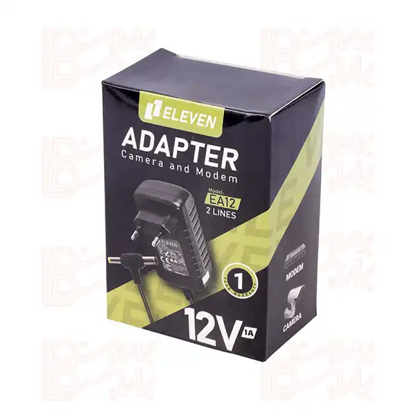آداپتور برق مدل ELEVEN EA12 12V 1A