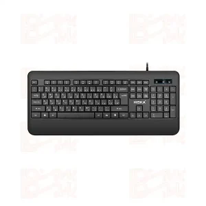 کیبورد با سیم مدل HISKA HX-KE205
