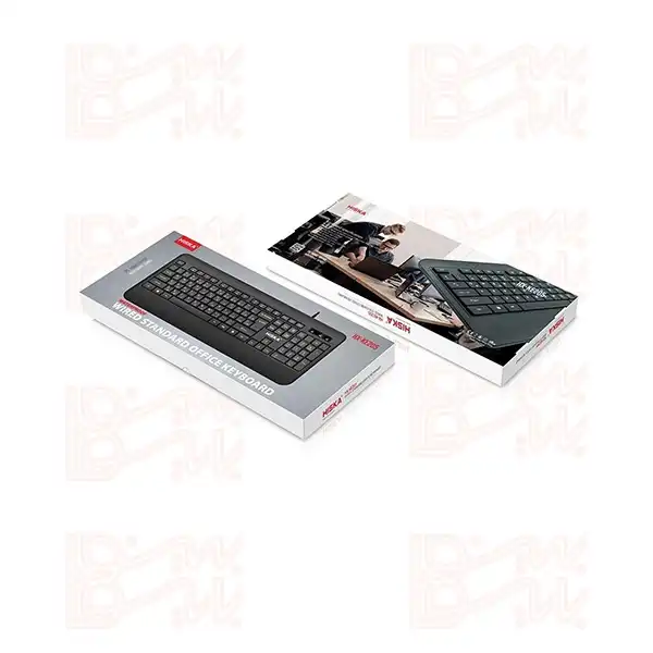 کیبورد با سیم مدل HISKA HX-KE205