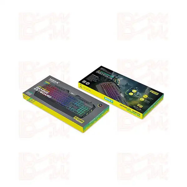 کیبورد با سیم گیمینگ مدل HISKA HX-KEG400