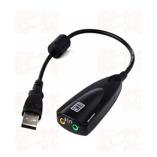 کارت صدا اکسترنال مدل STEEL SOUND 5Hv2