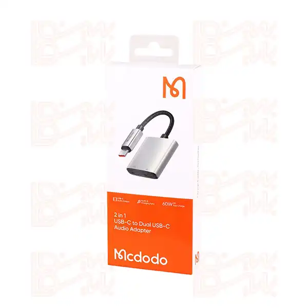 تبدیل مدل TYPE-C TO DUAL TYPE-C MCDODO CA-557