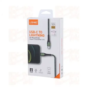 Fast Charging Cable TYPE-C TO LIGHTNING LDNIO LC112 PD 30W 2M