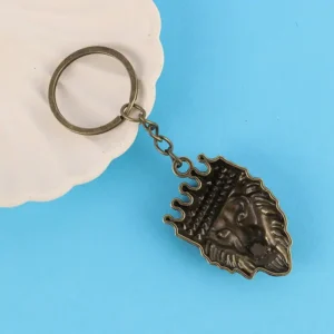 آویز جاکلیدی برنزی طرح شیر