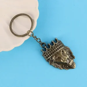 آویز جاکلیدی برنزی طرح شیر